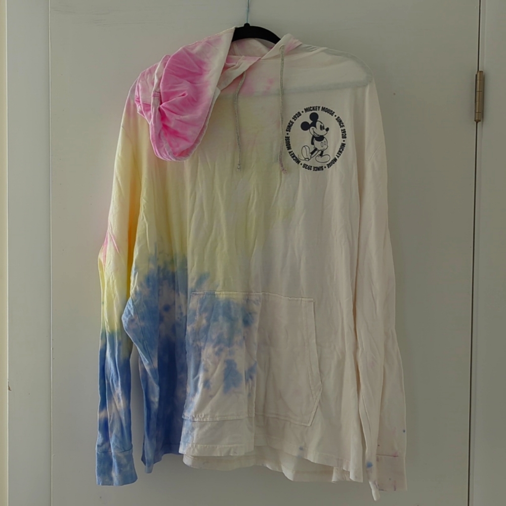 Disney hooded shirt